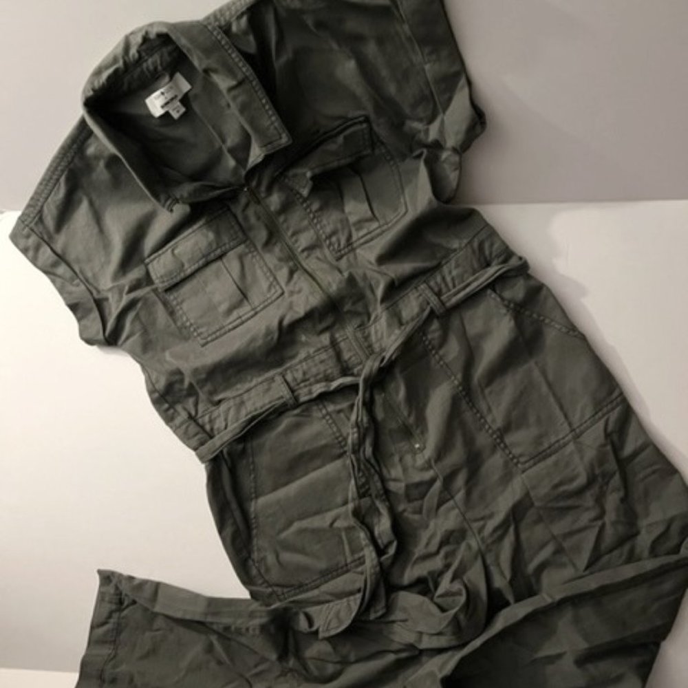 Sonoma Olive Safari Jumpsuit - NWOT - Size M